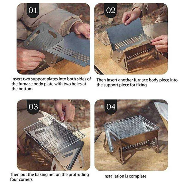 Outdoor Portable Camping Cook Grills